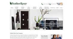 Desktop Screenshot of featherriverdoor.com